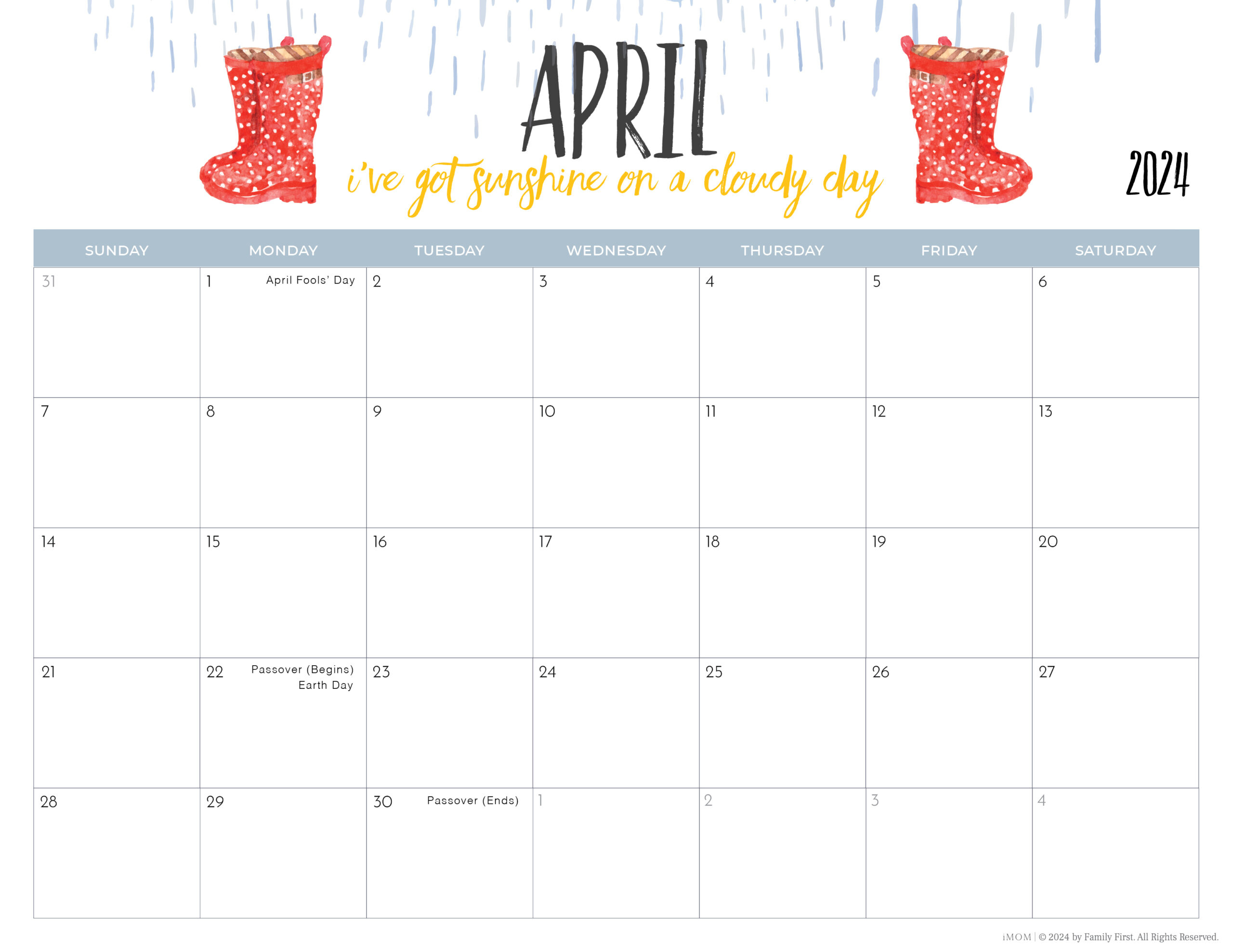 2023-2024 Printable Calendars For Moms - Imom | 2024 Printable Calendar Imom