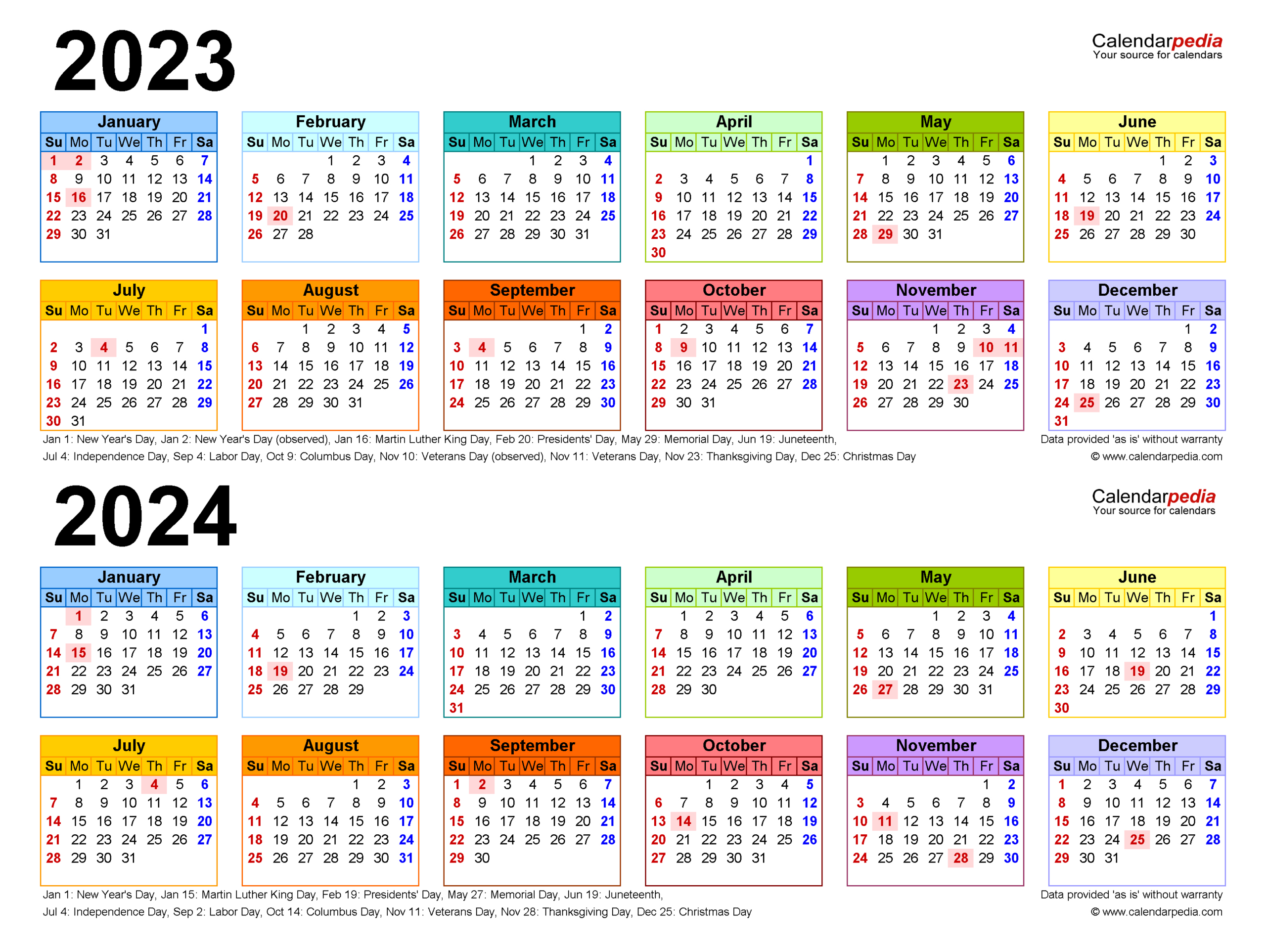 Timeshare Calendar 2024 Printable | Printable Calendar 2024