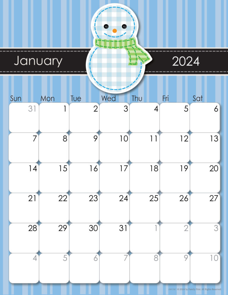 2023-2024 Whimsical Printable Calendars For Moms - Imom | 2024 Printable Calendar Imom