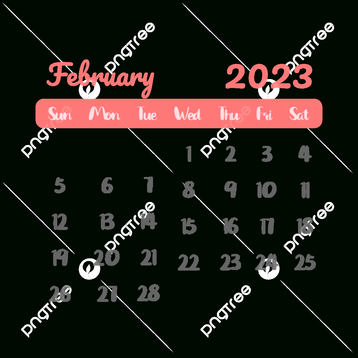 2023 Calendar Transparent Png Transparent Images Free Download | Nypd Rdo Calendar 2024 Printable