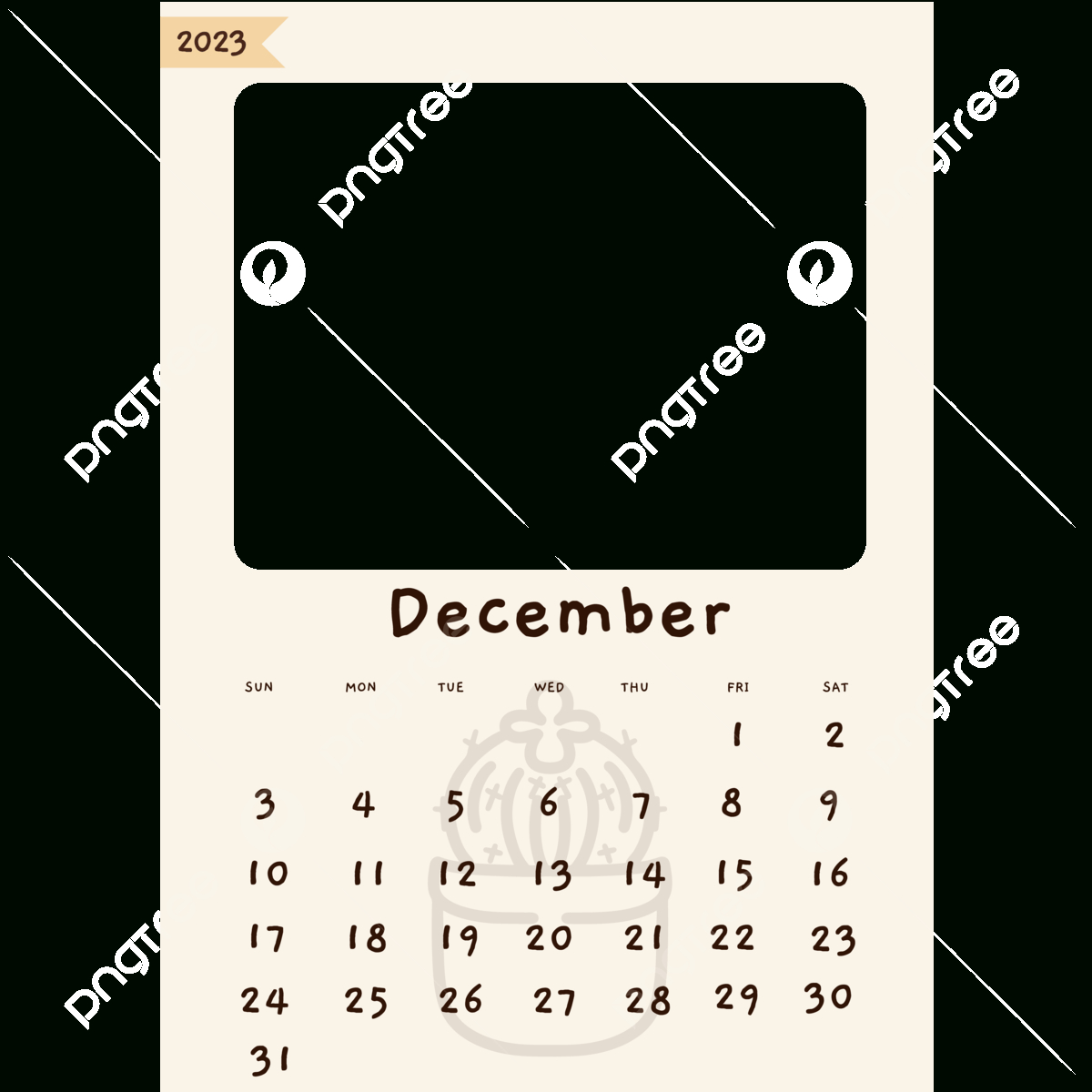 2023 Calender Png Transparent Images Free Download | Vector Files | Nypd Rdo Calendar 2024 Printable