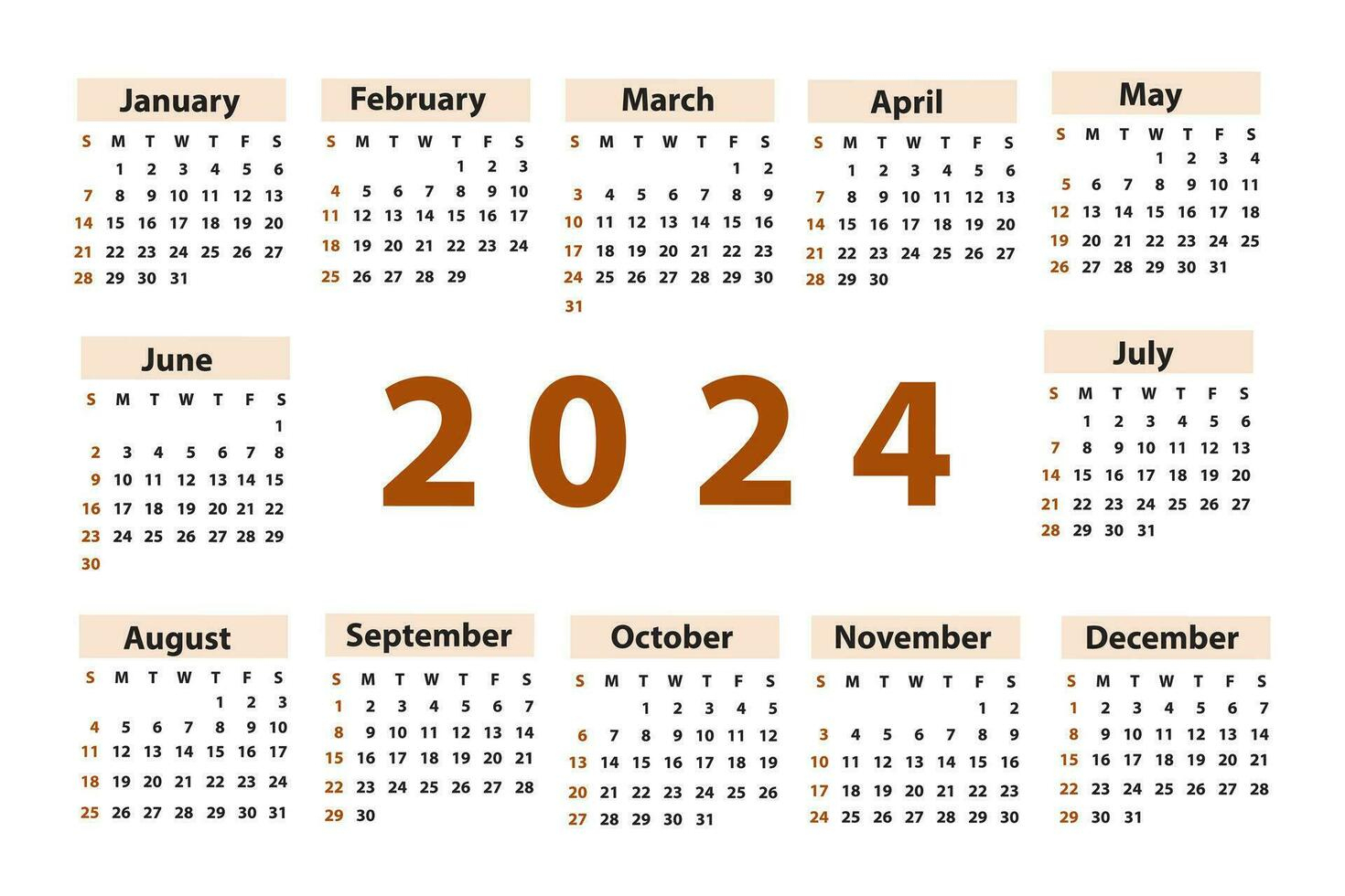Printable Calendar 2024 Myanmar Printable Calendar 2024