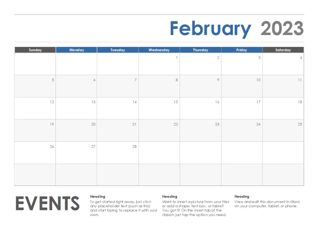 Calendar Templates | Microsoft Create | Is There A Printable Calendar In Word?