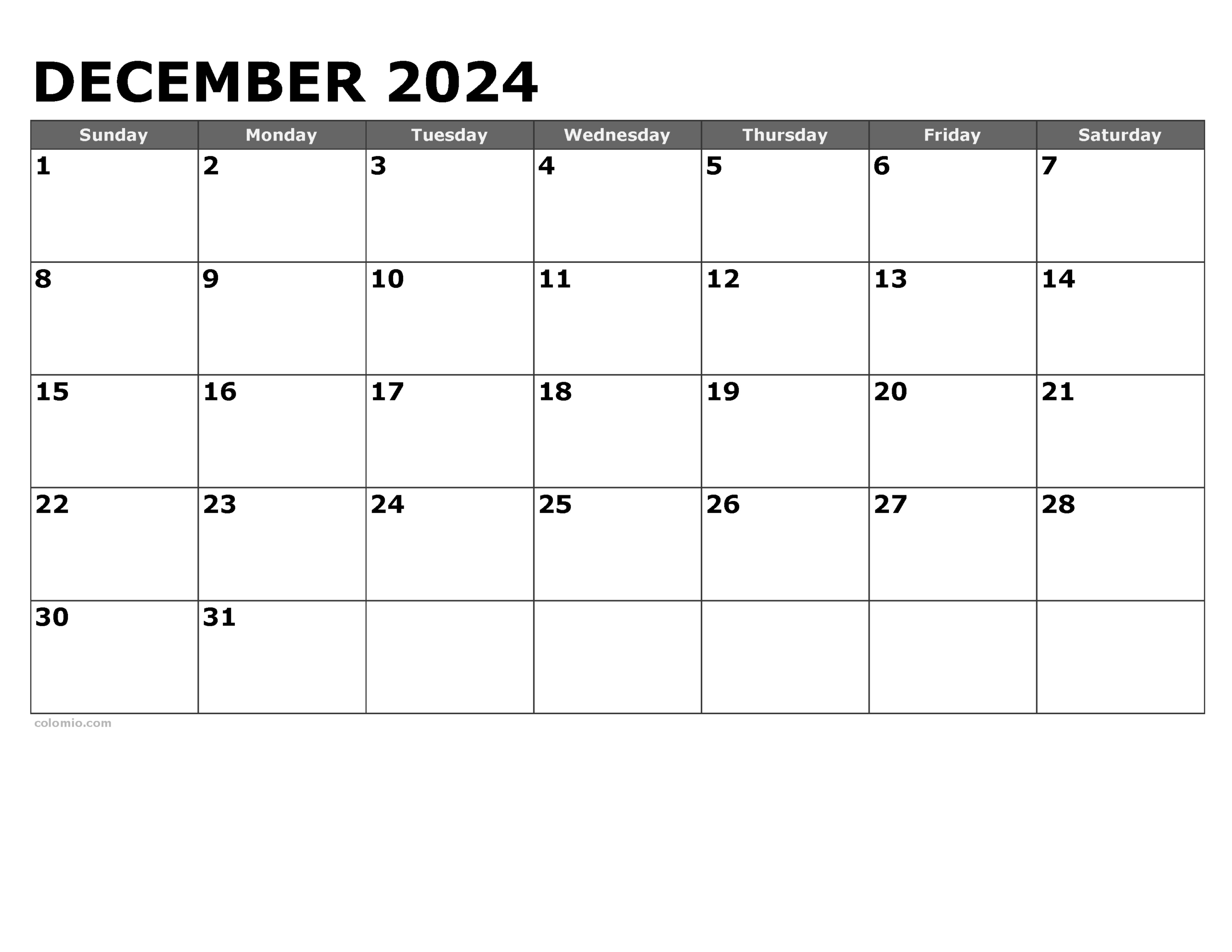 December 2023 Calendar | Free Printable Pdf, Xls And Png | Wincalendar Free Printable Calendar 2024