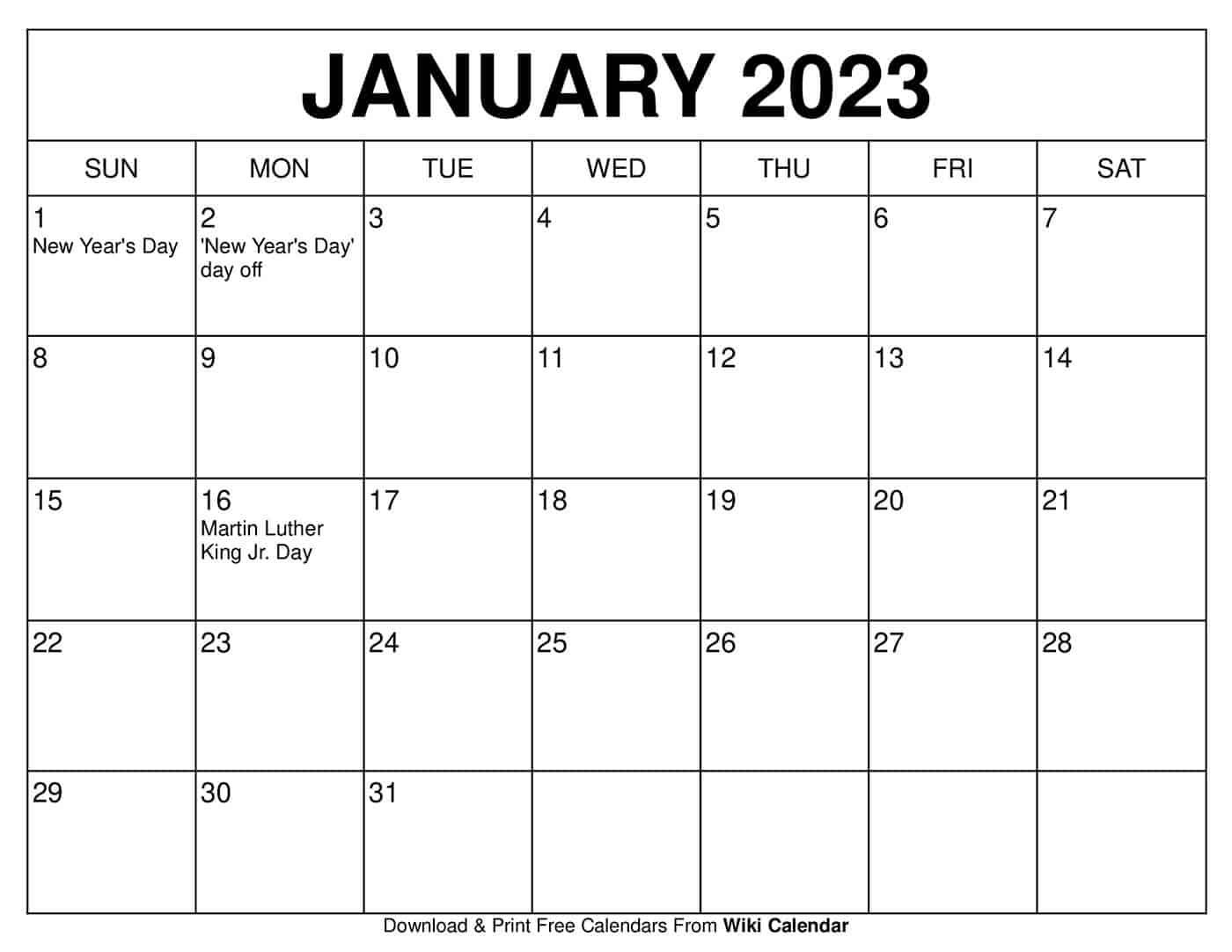 Download And Printable Calendars For 2023, 2024 - Wiki Calendar | Printable Calendar 2024 Wiki Calendar