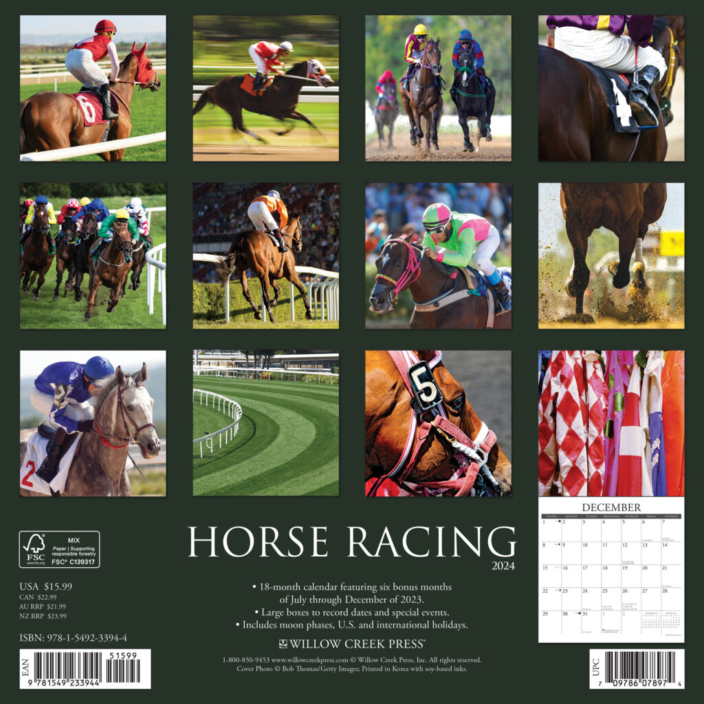 Horse Racing Calendar 2024 Printable Printable Calendar 2024