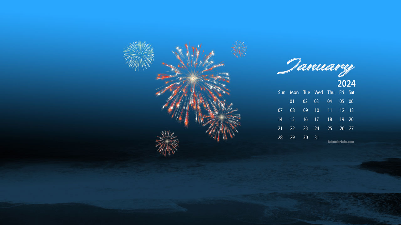 January 2024 Desktop Wallpaper Calendar - Calendarlabs | 2024 Year Calendar Labs