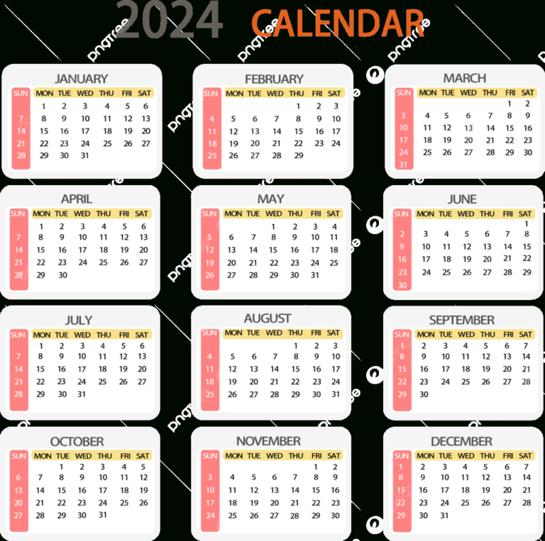 Kalendar 2024 - Cuti Umum &amp; Cuti Sekolah Kpm | Printable Calendar 2024 Sarawak