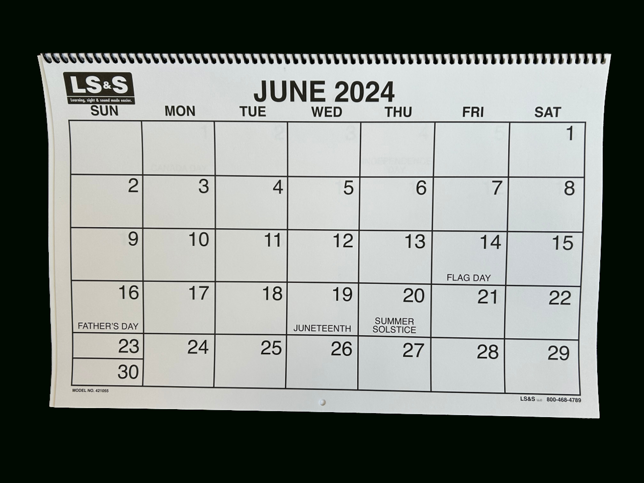 Large Print Wall Calendar 2024 | Large Printable Calendar 2024