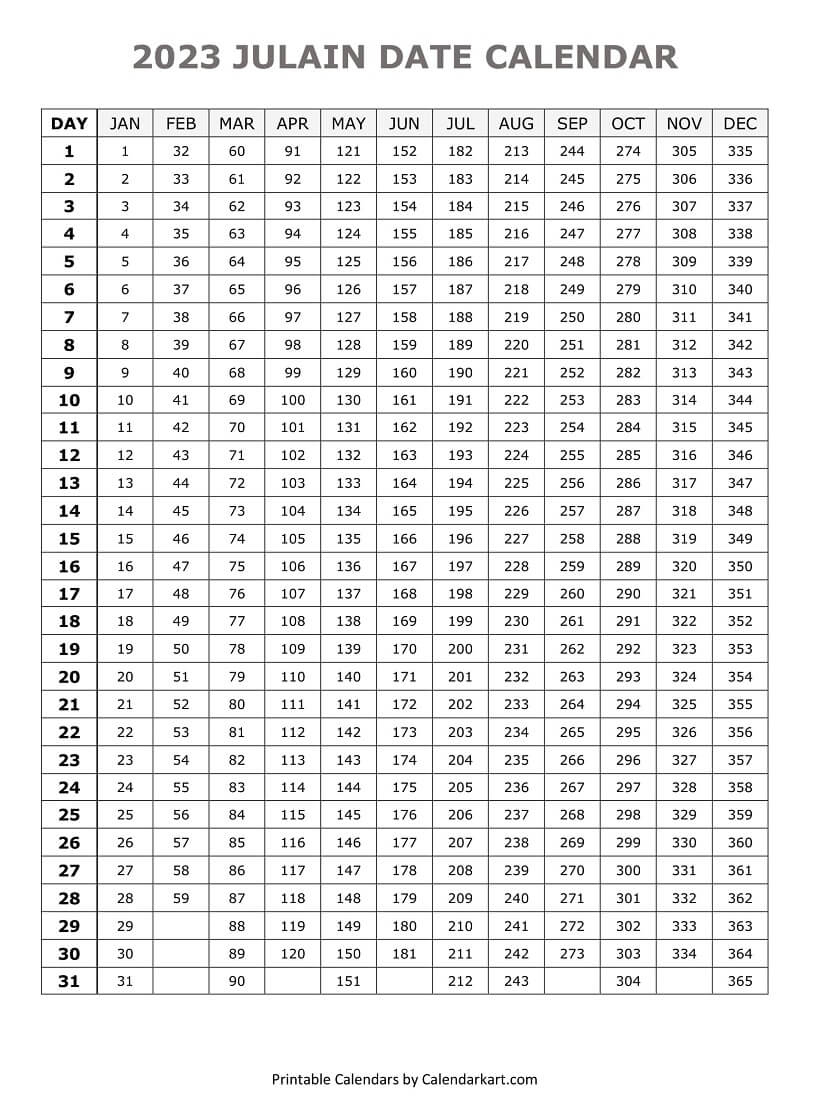 Julian Calendar 2024 Printable Printable Calendar 2024