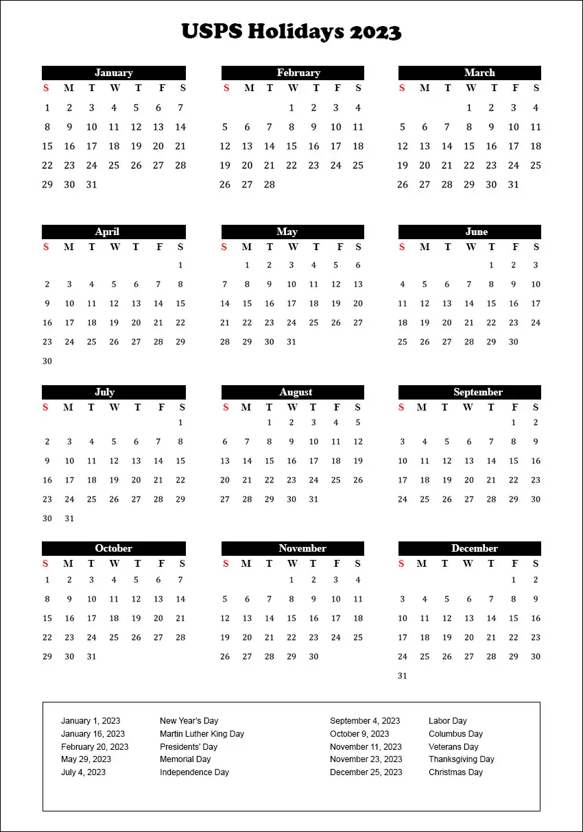 Nalc 2024 Calendar Usps Printable Printable Calendar 2024