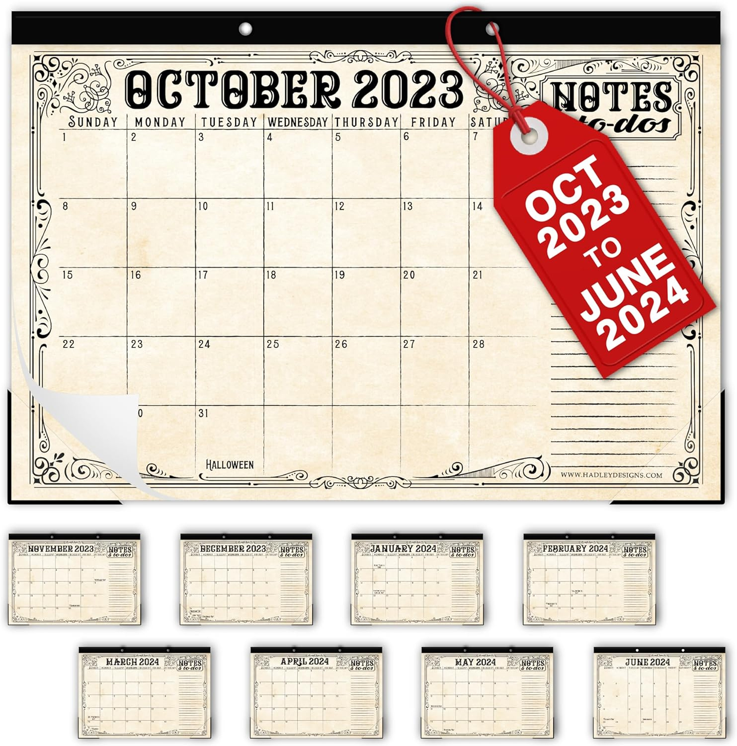 Vintage Teacher Desk Calendar 2023-2024 - Academic Kenya | Ubuy | 2024 School Calendar Kenya Printable