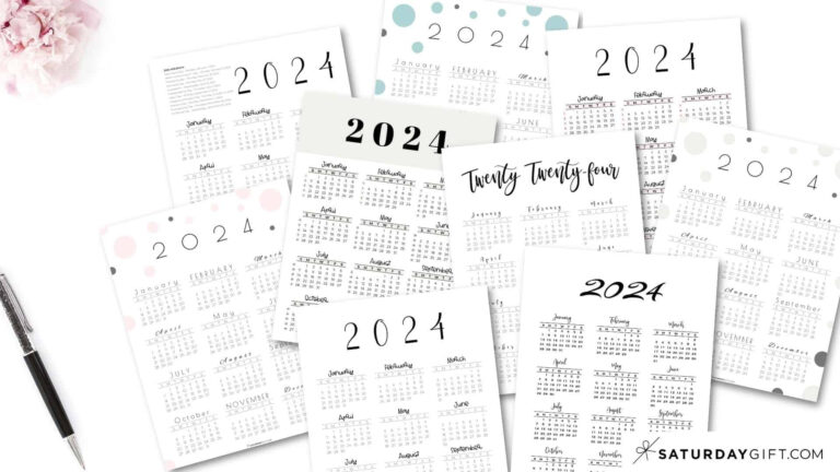 What Calendar Can I Reuse For 2024? What Year Is The Same As 2024? | What Calendar Can I Reuse For 2024?