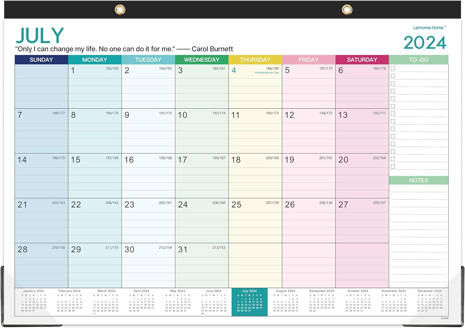 2024-2025 Calendar - Desk Calendar 2024-2025, 18 Germany | Ubuy | Desk Calendar July 2024 - June 2024