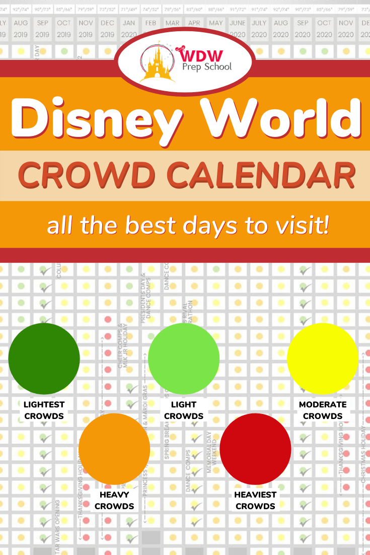 2024 &amp;amp; 2025 Disney World Crowd Calendar (Best Times To Go | Disney World June 2024 Crowd Calendar