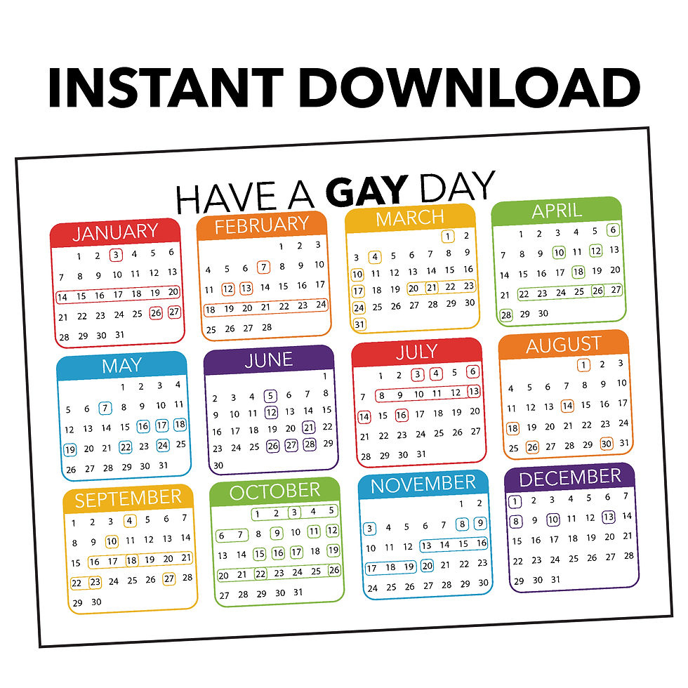 2024 Lgbtq Calendar | Poweredrainbows | June Lgbt Pride Month Calendar 2024