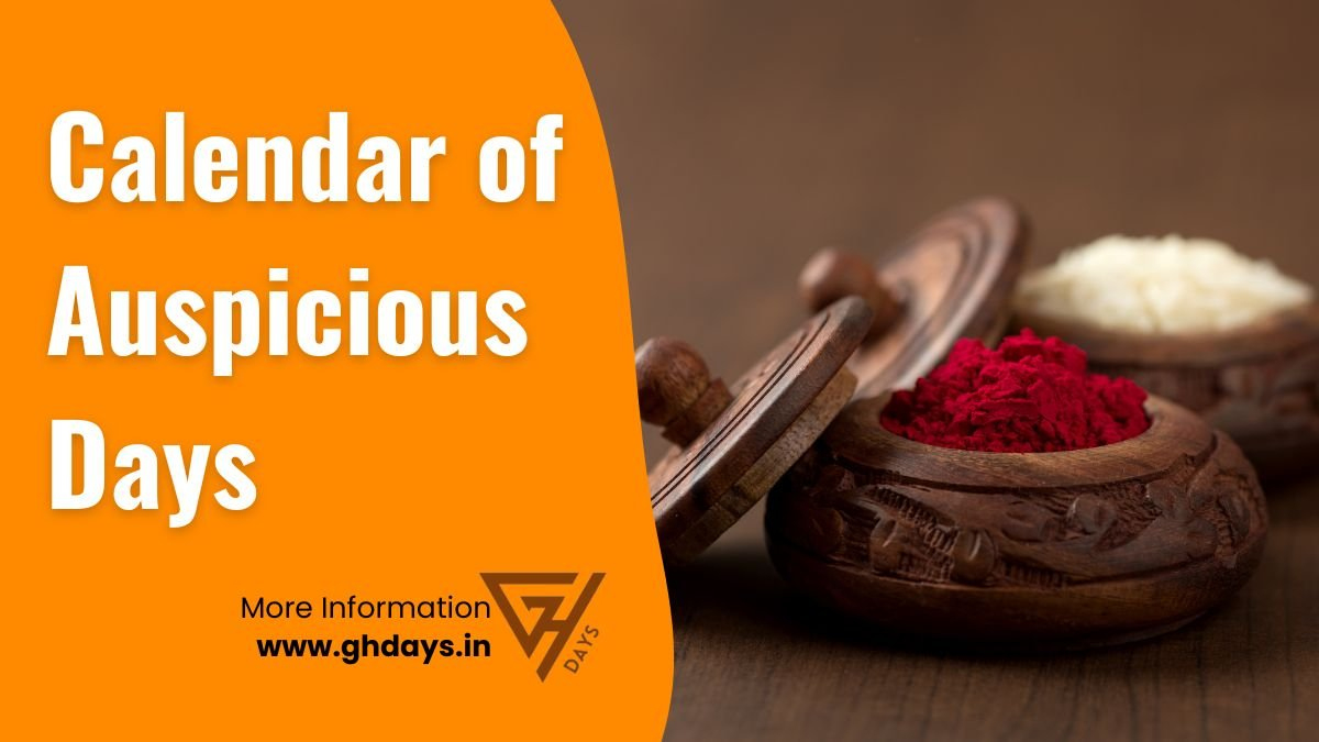 Auspicious Days List 2024 | Good Day Calendar - Ghdays | Auspicious Days In June 2024 Hindu Calendar