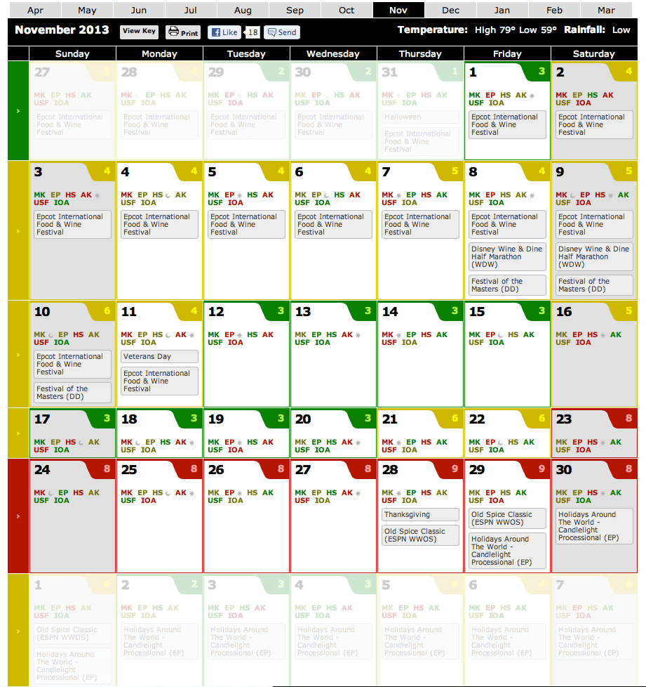 Crowd Calendar - Blog From Undercover Tourist | Dollywood Crowd Calendar June 2024