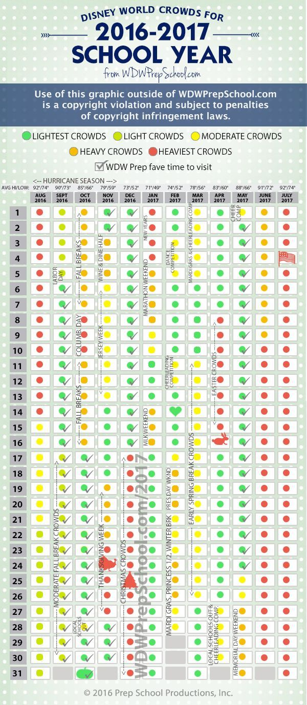 Disney World 2024 Crowd Calendar (Best Times To Go) | Disney World | Disney Crowd Calendar June 2024