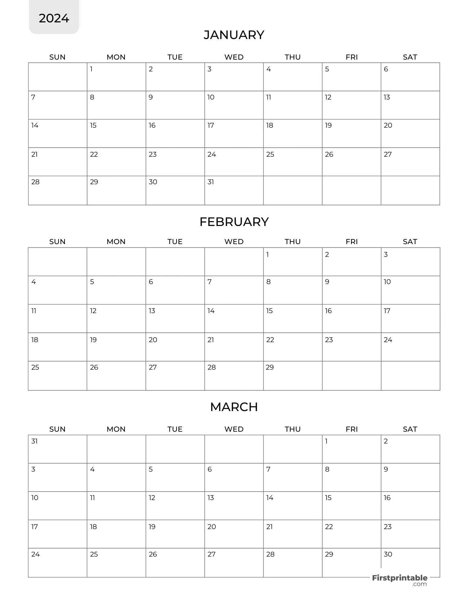 Free 3 Month Calendars 2024 | 2024 Calendar May And June