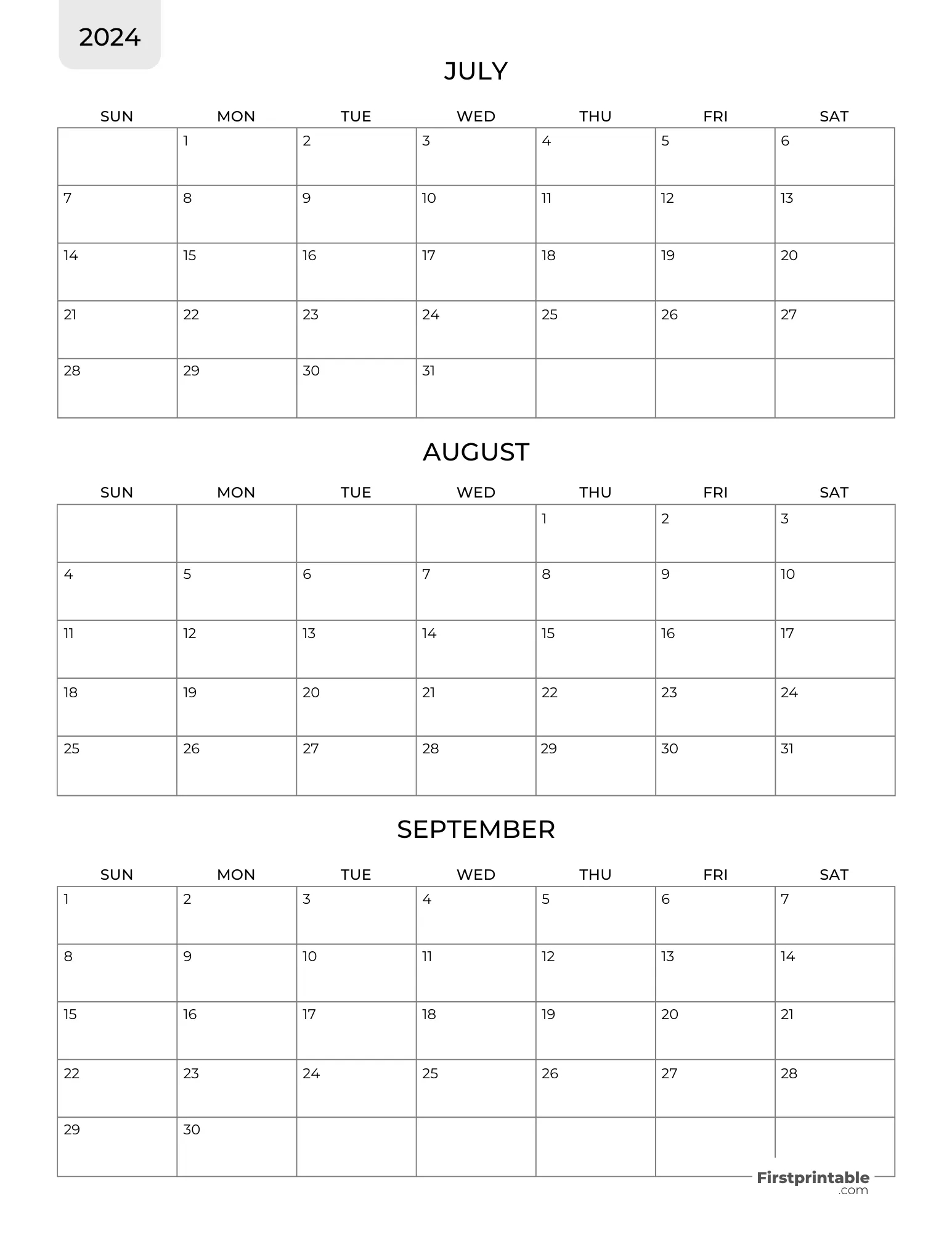 Free 3 Month Calendars 2024 | Calendar For May and June 2024