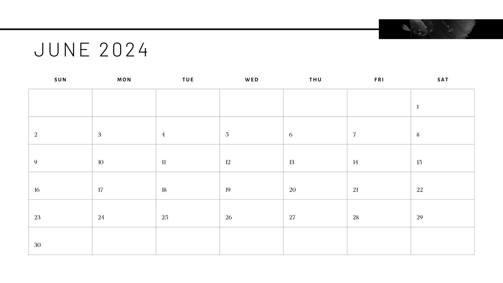 Free Printable, Custom June 2024 Calendar Templates | Canva | Editable Calendar Template June 2024