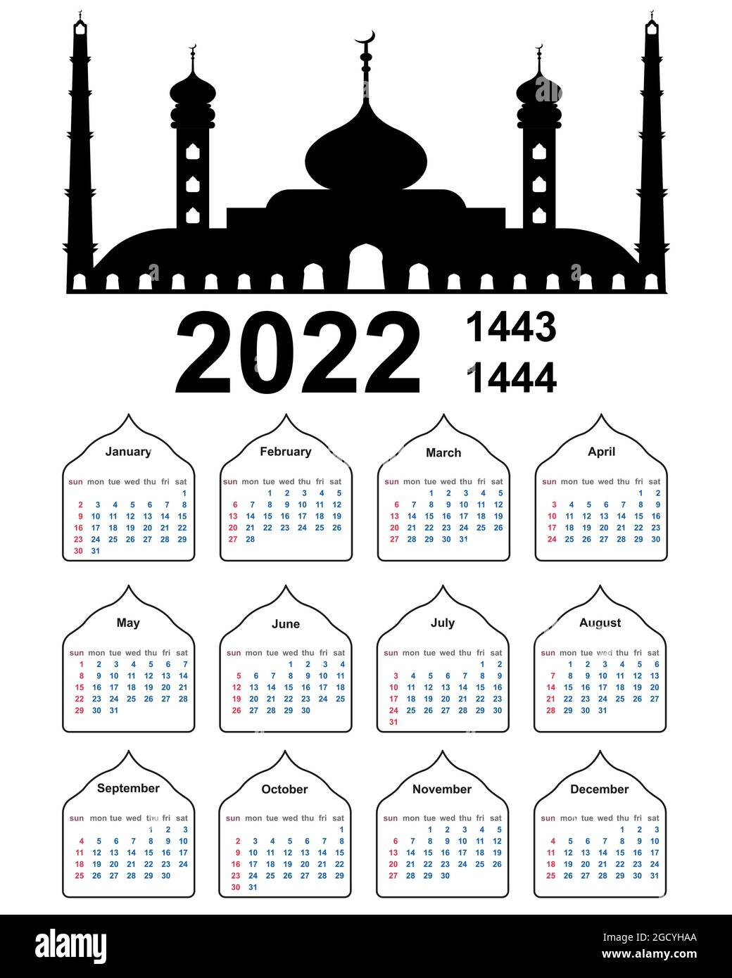 Hijri Calendar Not Praying Not People Hi-Res Stock Photography And | 8 June 632 In Hijri Calendar