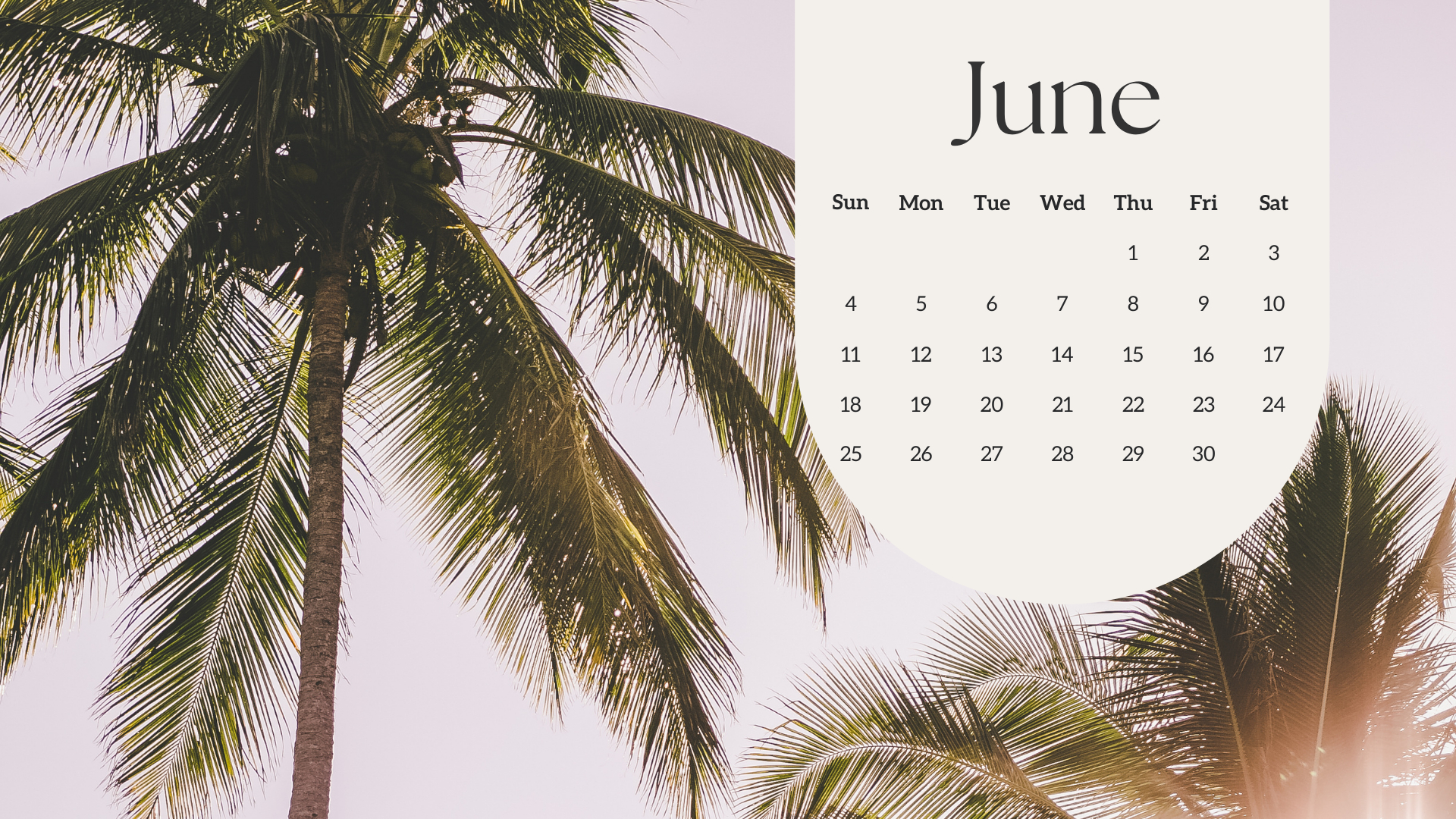 June 2024 Calendar Wallpapers - Wallpaper Cave | Desktop Wallpaper Calendar June 2024