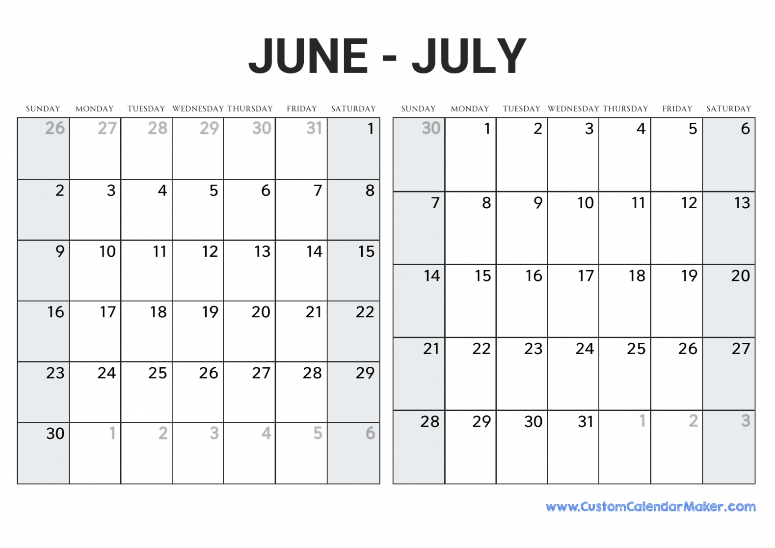 May June July 2024 Calendar | Calendar 2024 June July August