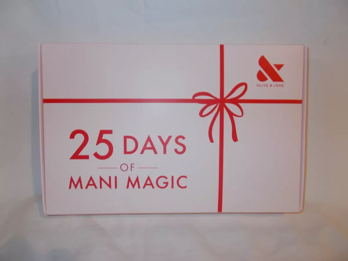 Olive &amp;amp; June Empty 2023 Advent Calendar &amp;quot;25 Days Of Mani Magic | Advent Calendar Olive and June