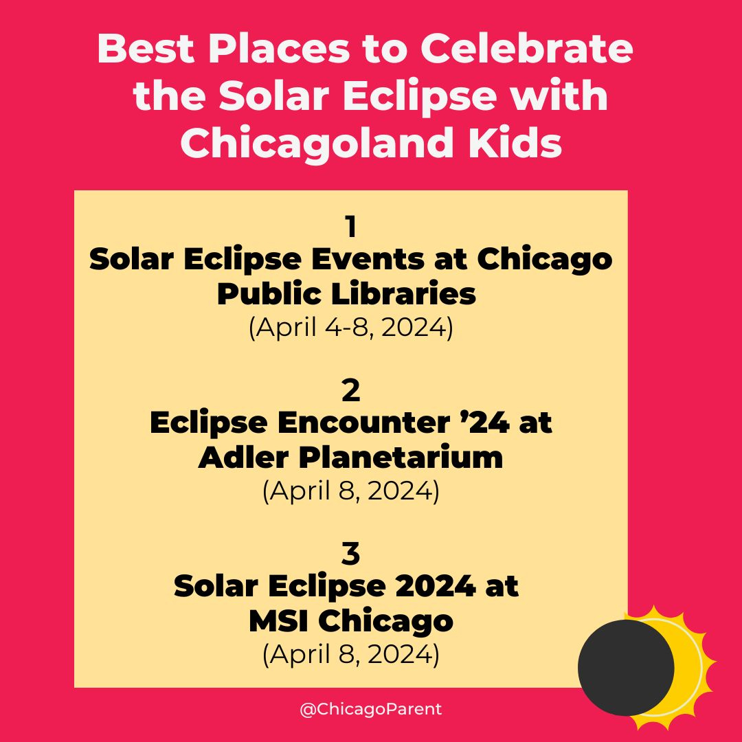 Solar Eclipse 2024 Events In Chicagoland - Chicago Parent | Chicago Calendar Of Events June 2024