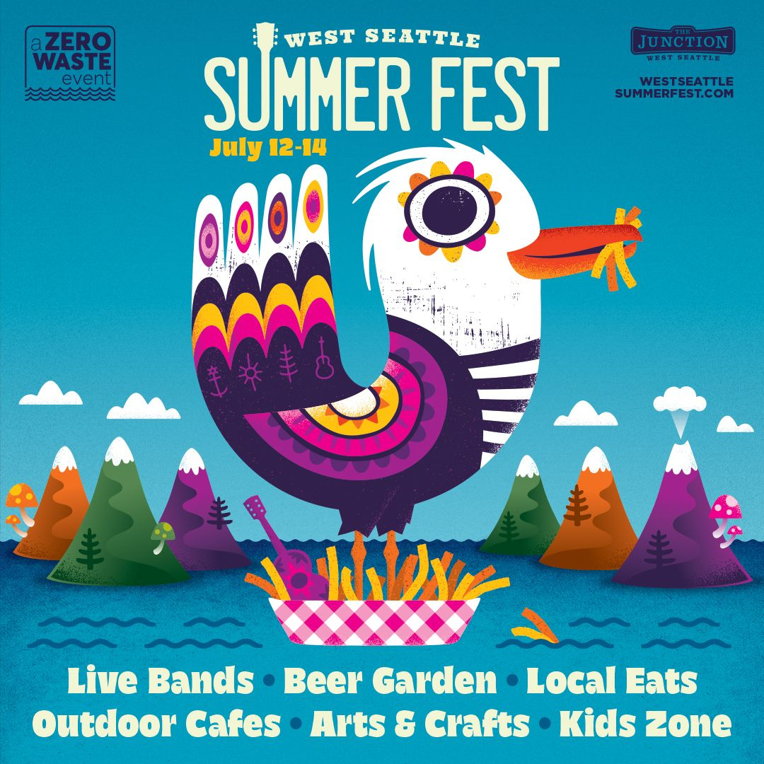 Countdown: Month And A Half Until West Seattle Summer Fest! See | Seattle Events Calendar July 2024