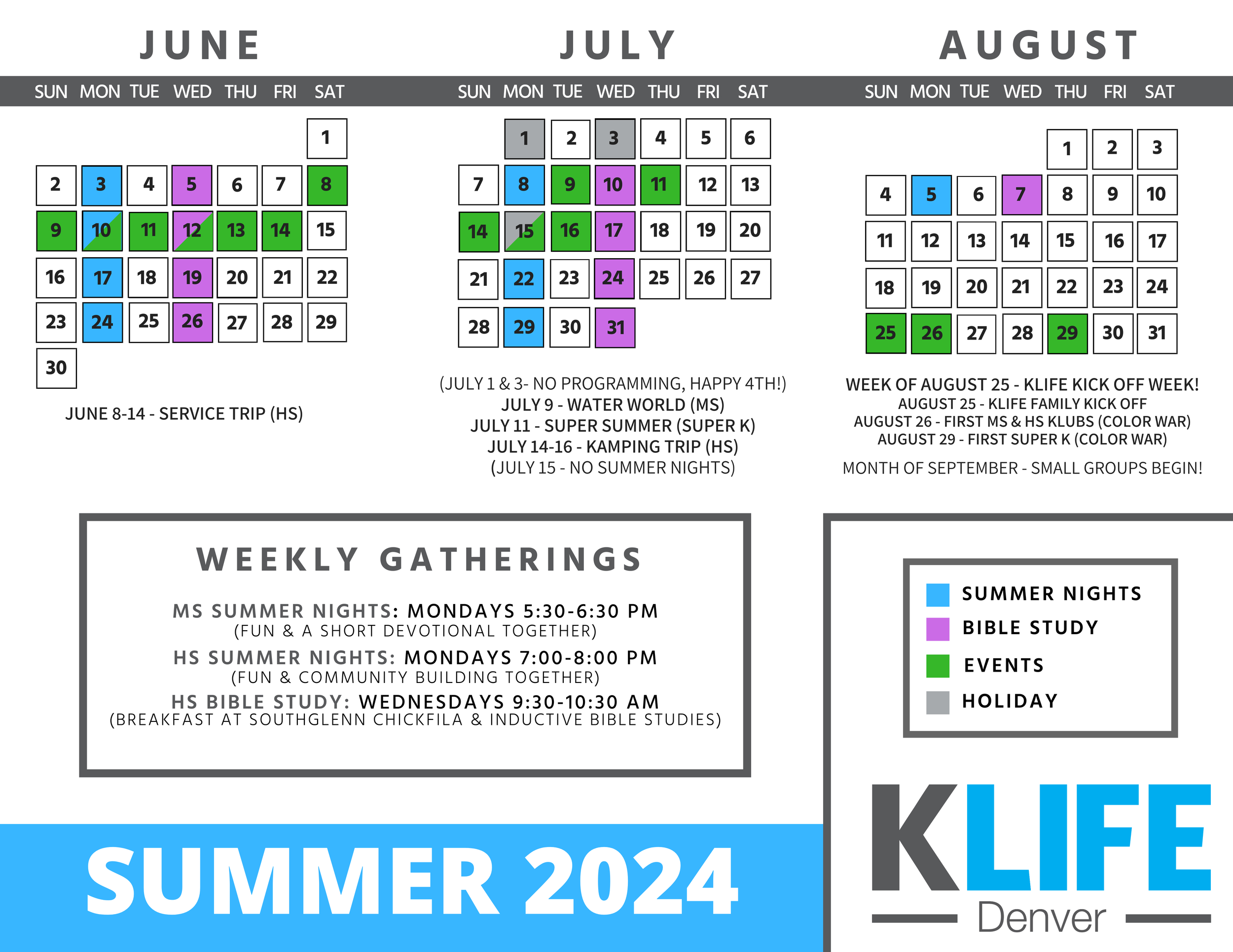Events — Denver Klife | Denver Calendar Of Events July 2024