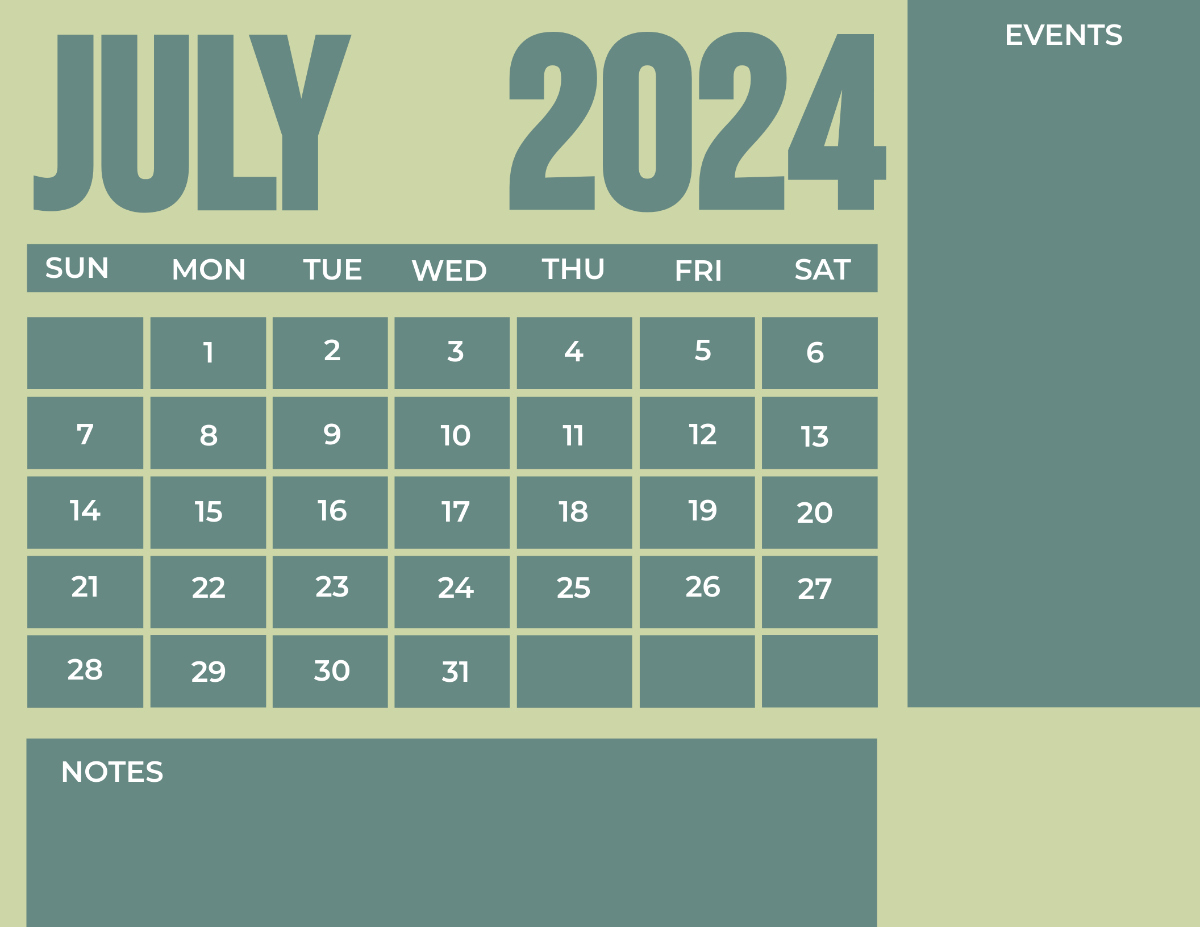 Free July Calendar 2024 Templates - Edit Online &Amp;Amp;Amp; Download | Calendar Events In July 2024