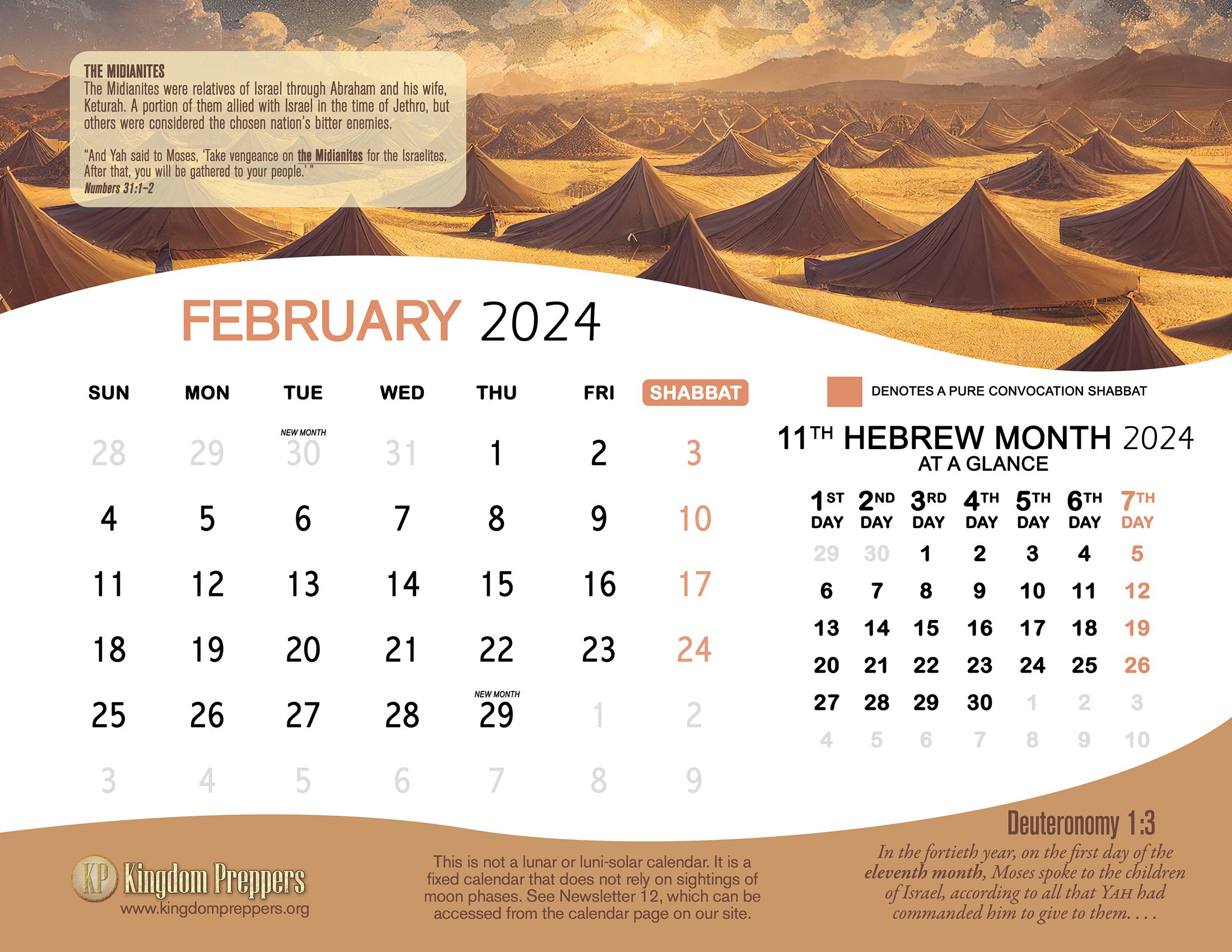 Hebrew Israelite Calendar (2023-2024) — Kingdom Preppers | July In Hebrew Calendar 2024