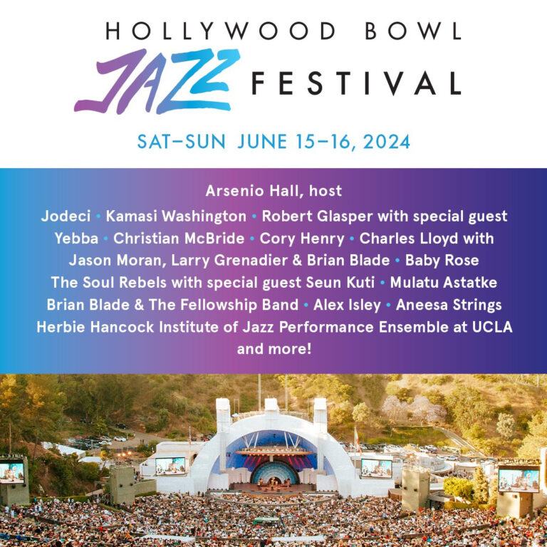 Hollywood Bowl On X: &quot;Get Tickets For The Hollywood Bowl Jazz | Hollywood Bowl Calendar July 2024