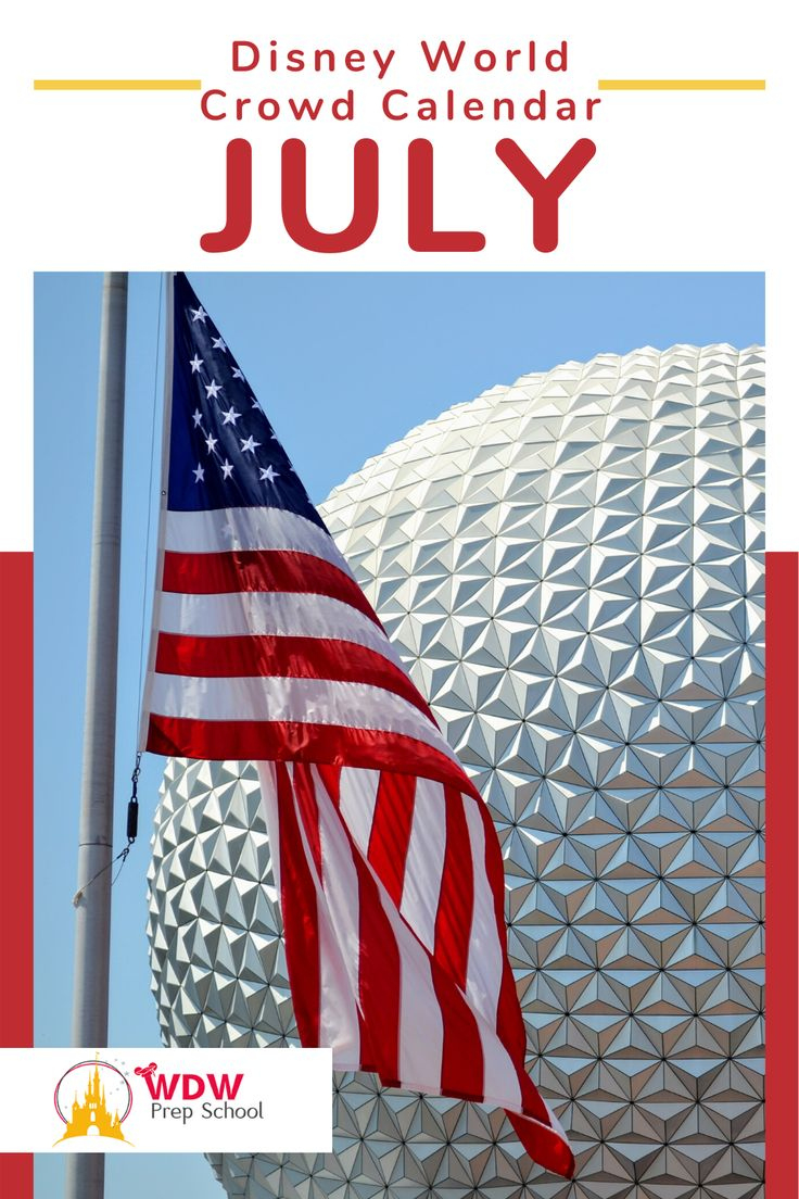 July 2024 At Disney World (Crowd Calendar, Weather, What To Wear | July Crowd Calendar Disney World 2024