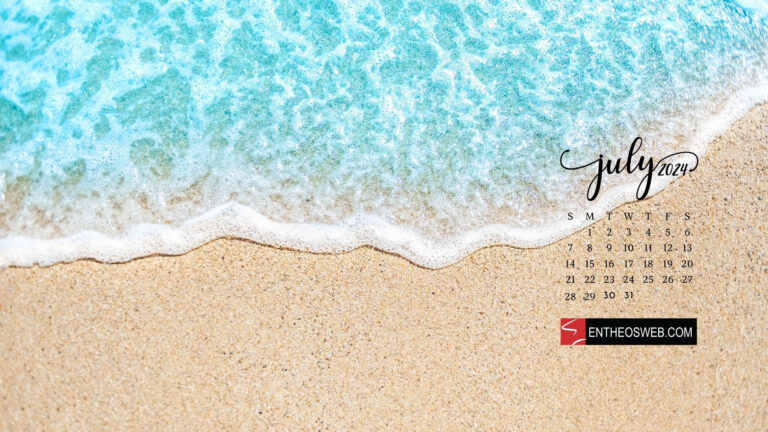 July Calendar Desktop Wallpaper | Entheosweb | July Calendar Desktop Background 2024