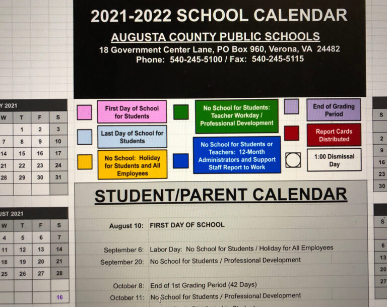 Augusta County School Board Approves Next Year'S School Calendar | Augusta County Public Schools Calendar 2024