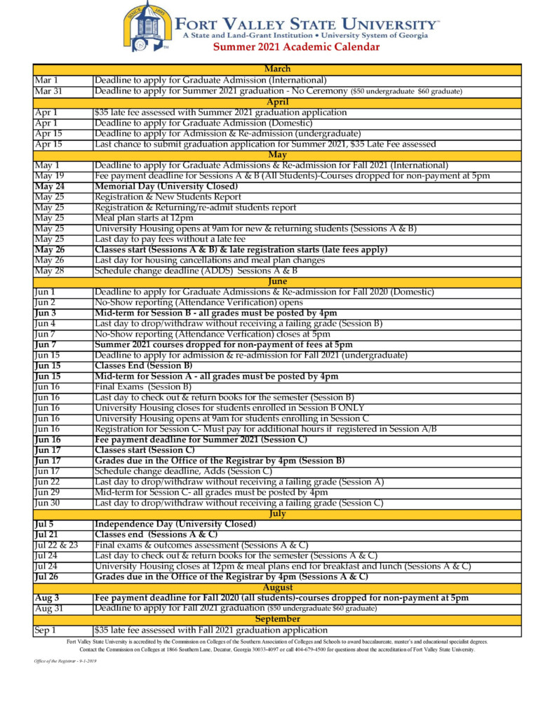 Augusta University Academic Calendar | Augusta University Academic Calendar 2024