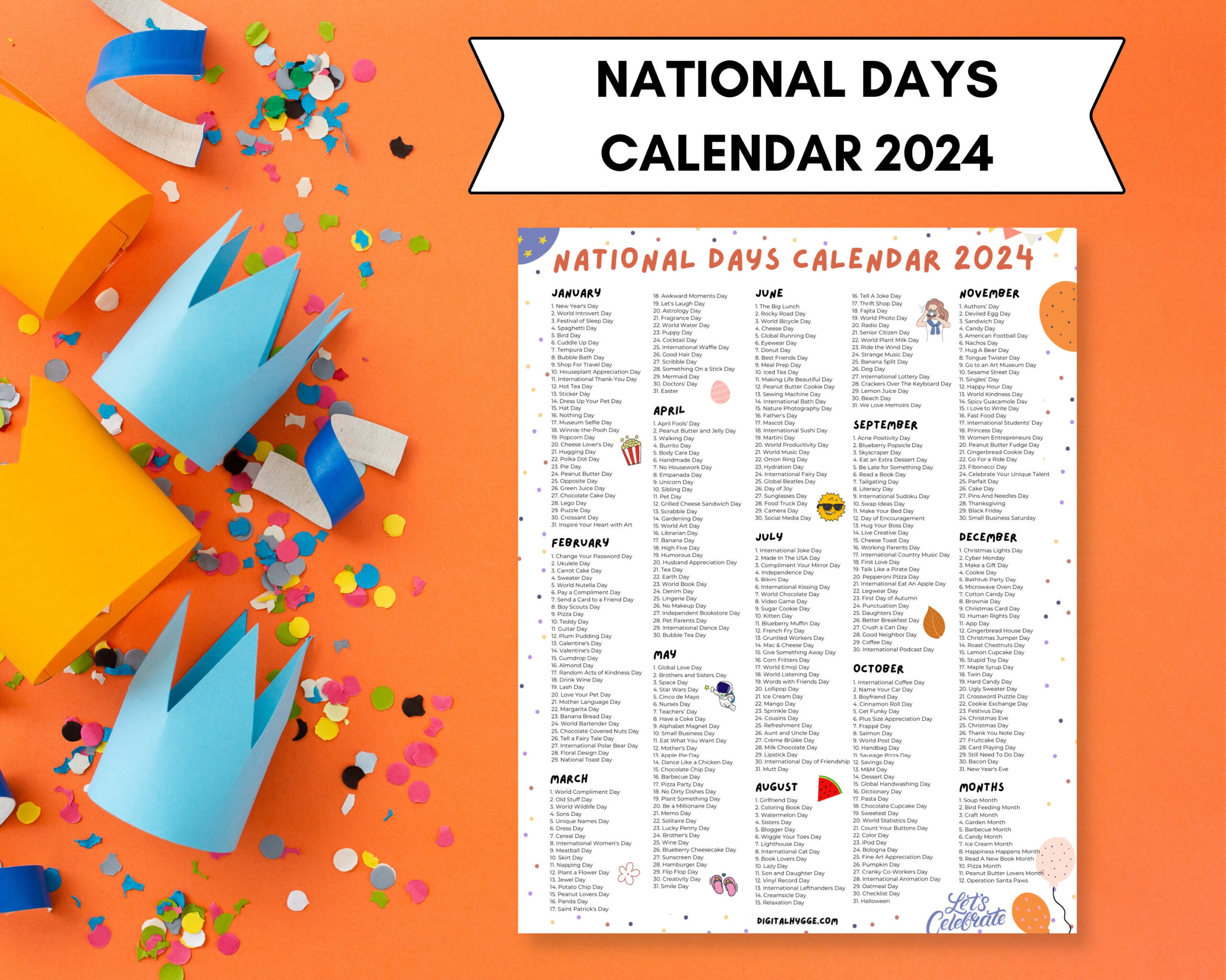 National Days Calendar Printable 2024 National Holidays Calendar | September 2024 Calendar National Days