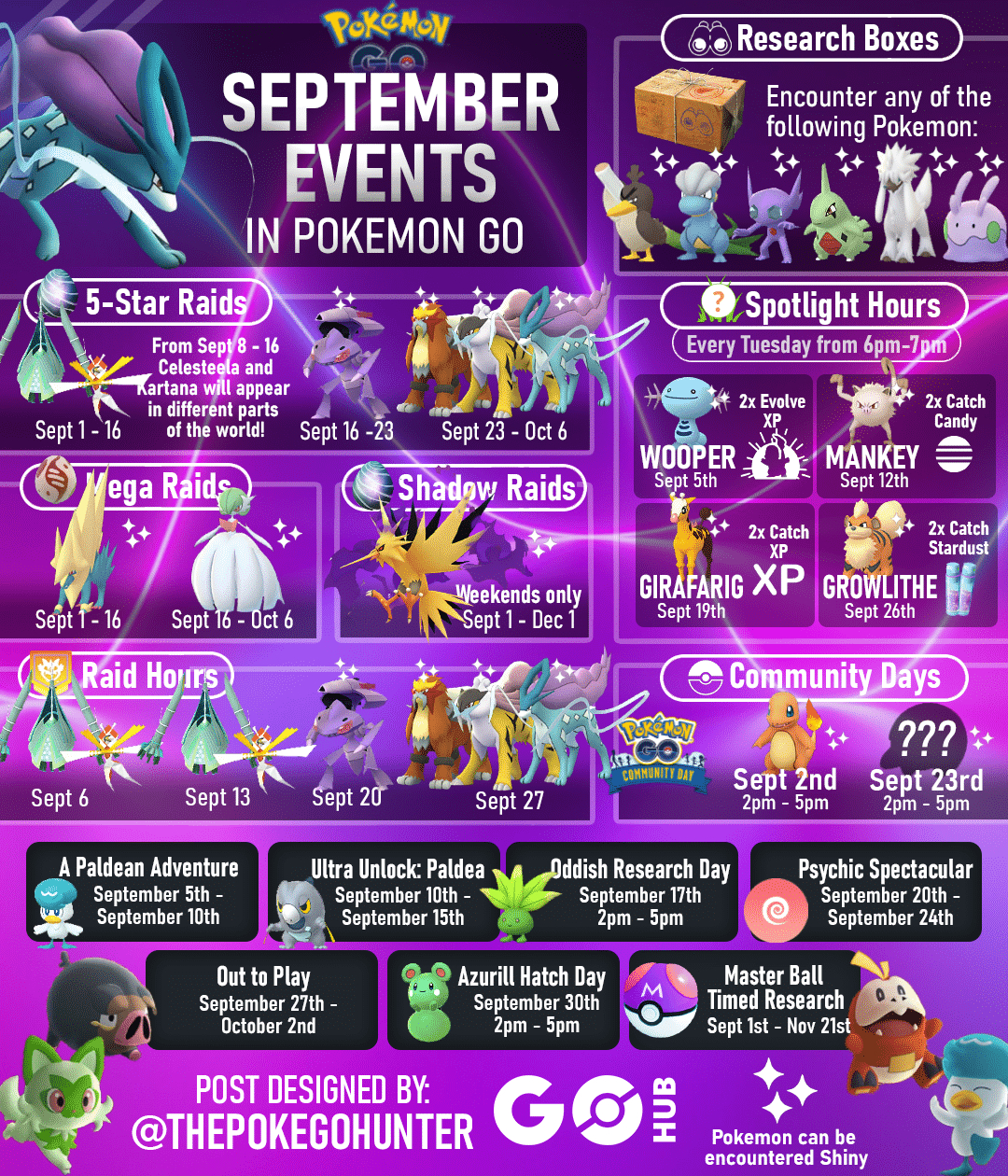 Pokémon Go In September: Pvp Priorities | Pokémon Go Hub | September 2024 Calendar Pokemon Go