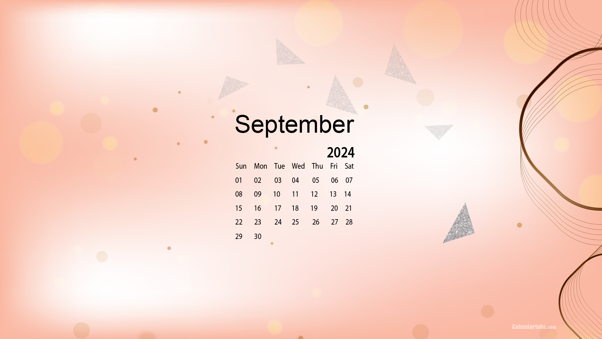 September 2024 Desktop Wallpaper Calendar - Calendarlabs | September Calendar Wallpaper 2024