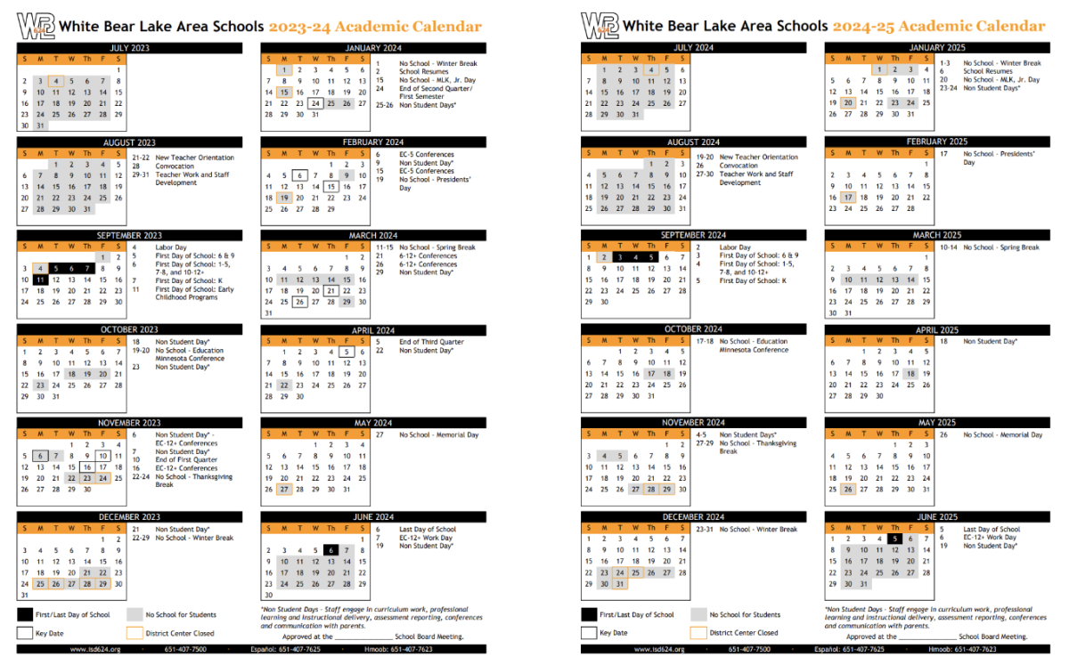 2023-24 And 2024-25 Academic Calendars Approved | Article | Mea 2024 Dates October School Calendar