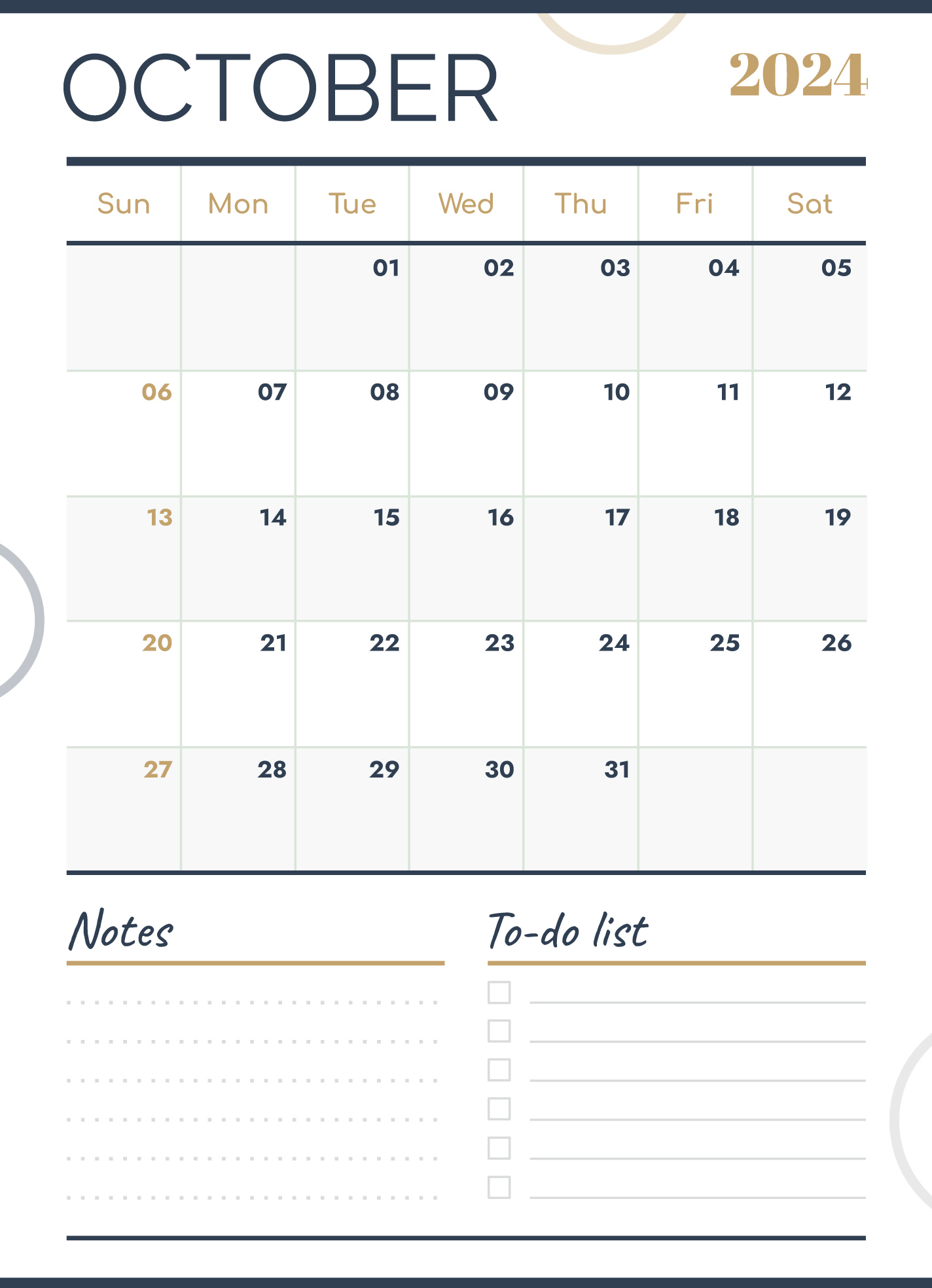 October 2024 Calendar Free Google Docs Template - Gdoc.io | Google Calendar October 2024