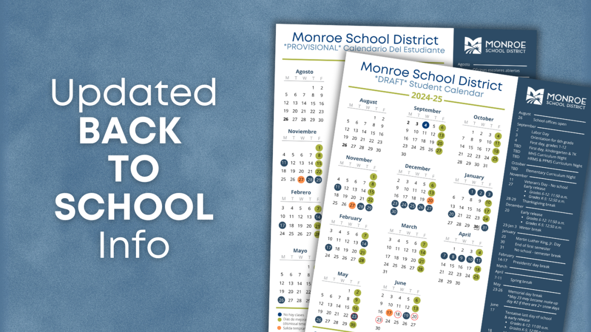 Updated Back To School Information | News Details | Mea 2024 Dates October School Calendar