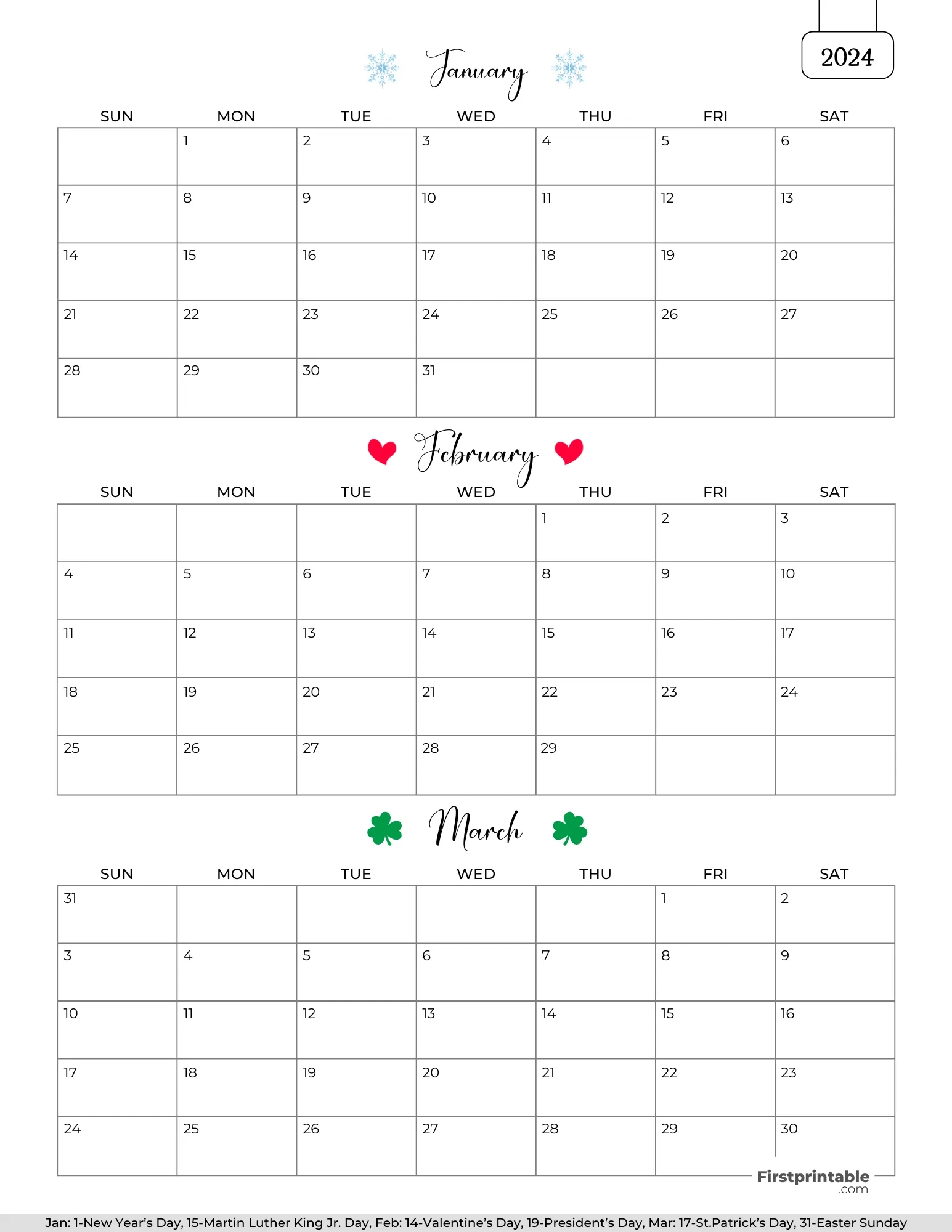 Free 3 Month Calendars 2024 | 3 Month Calendar Printable October November December 2024