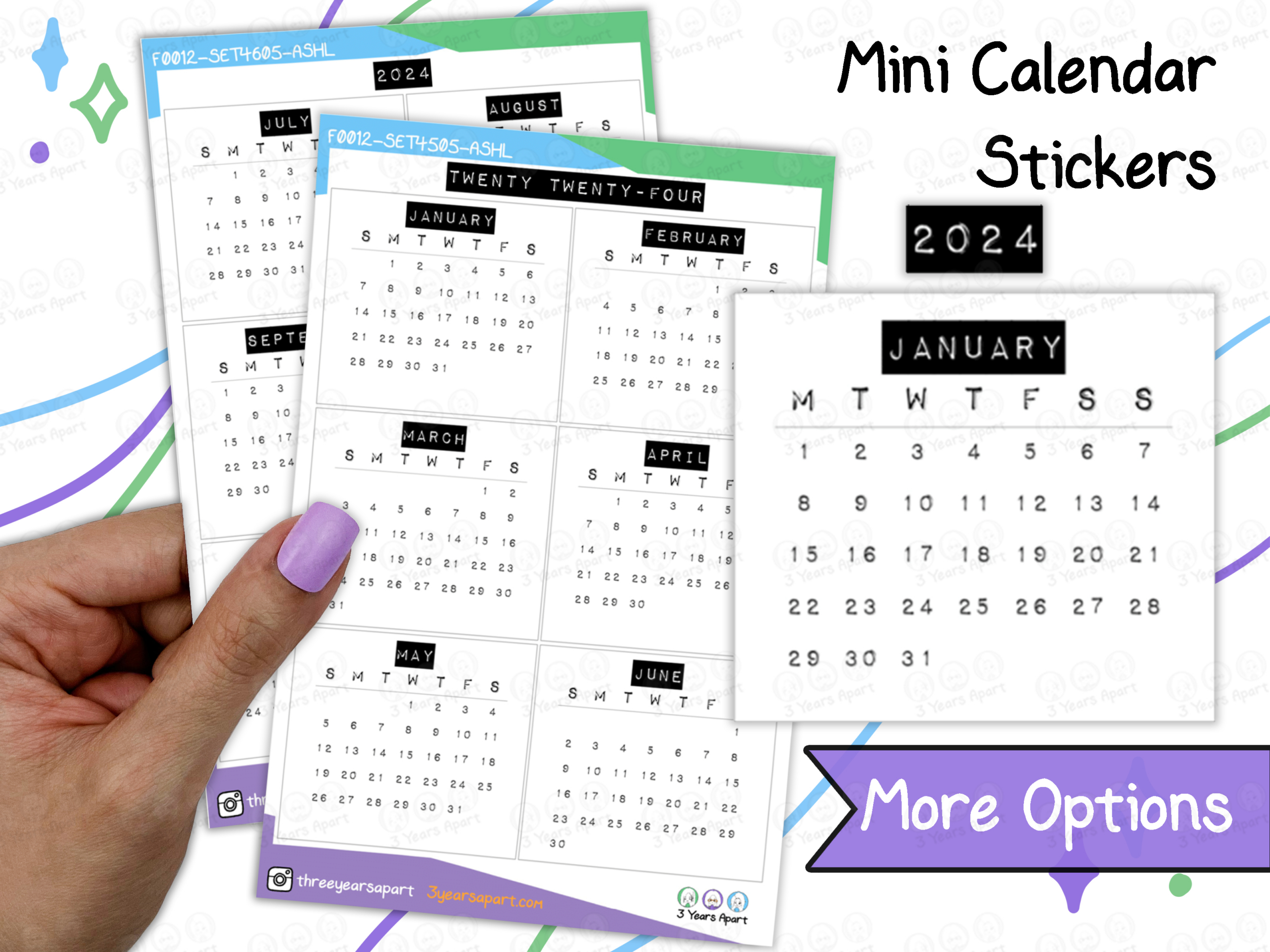 2024 Calendar Free Printable | Bullet Journal And Planner Free | December 2024 Calendar Printable A6 Free