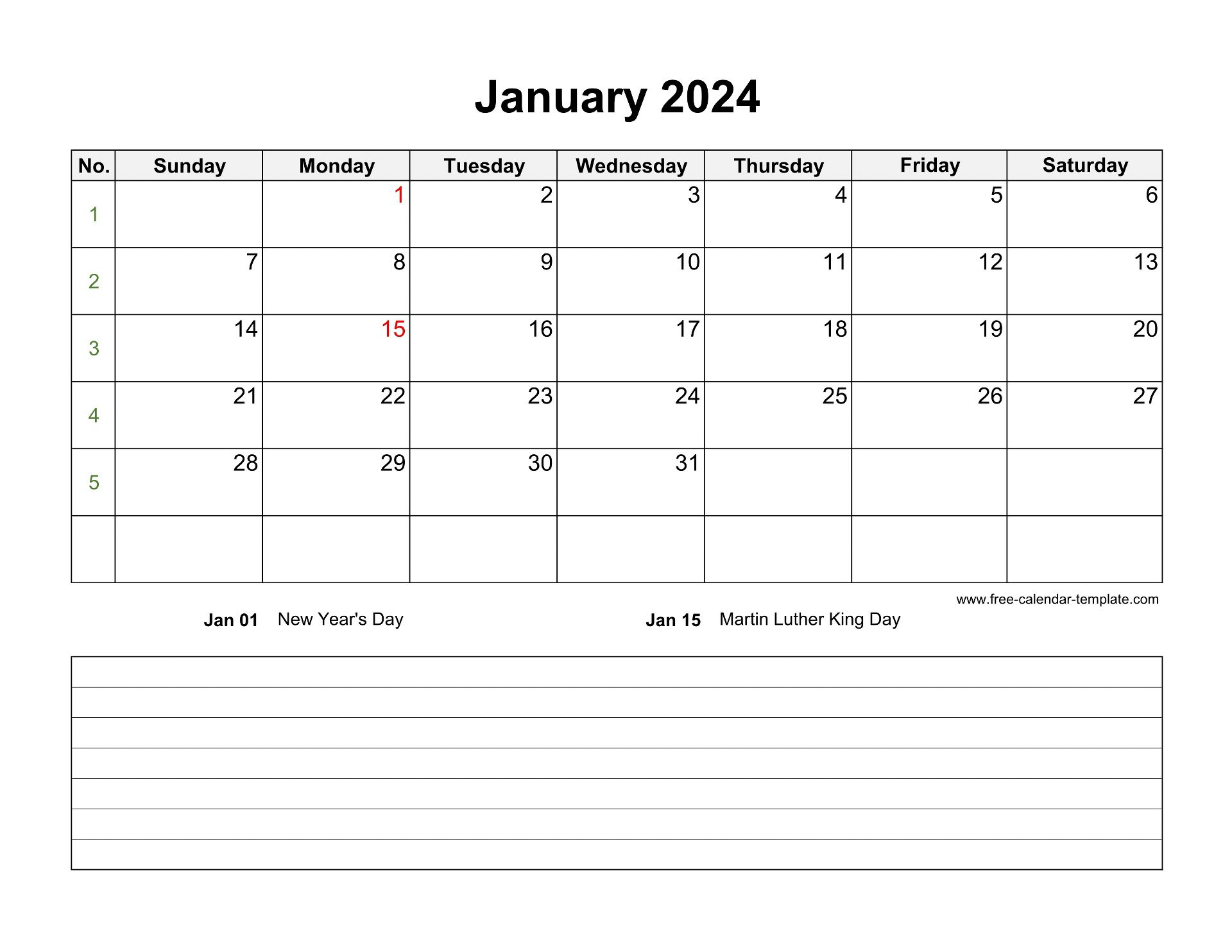 2024 Printable Monthly Calendar With Space For Appointments | December 2024 Appoinment Calendar Pages Printable