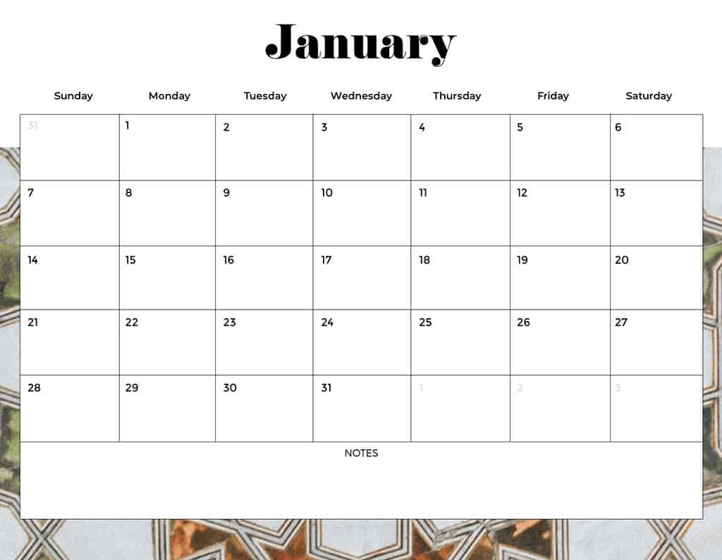 Free 2024 Calendars — 120 Beautiful Designs To Choose From! | December 2024 Printable Desk Calendar